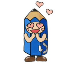 PUKKI in a stationery village. sticker #15824050