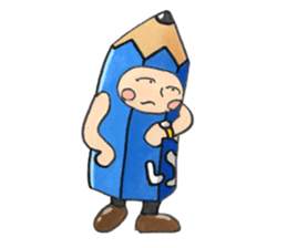 PUKKI in a stationery village. sticker #15824056