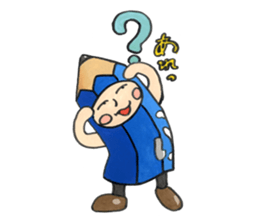 PUKKI in a stationery village. sticker #15824059