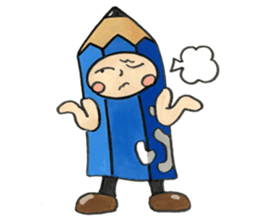 PUKKI in a stationery village. sticker #15824062