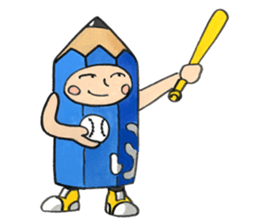 PUKKI in a stationery village. sticker #15824068