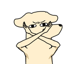 Doggy sapiens sticker #15824181