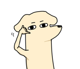 Doggy sapiens sticker #15824182