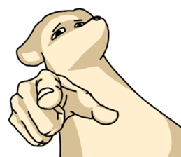 Doggy sapiens sticker #15824206
