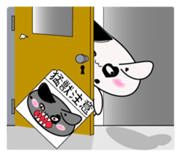 Dalmatian Cat2 sticker #15824345