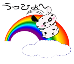 Dalmatian Cat2 sticker #15824358