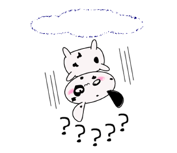 Dalmatian Cat2 sticker #15824360