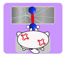 Dalmatian Cat2 sticker #15824380