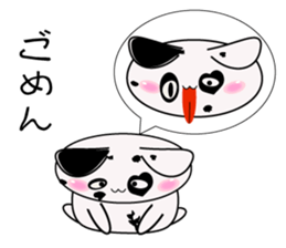 Dalmatian Cat2 sticker #15824382