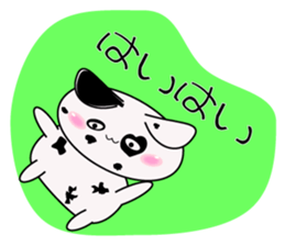 Dalmatian Cat2 sticker #15824397