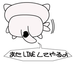 Dalmatian Cat2 sticker #15824399