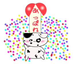 Dalmatian Cat2 sticker #15824401