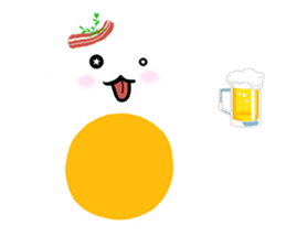 Invisible Egg Baby sticker #15824665