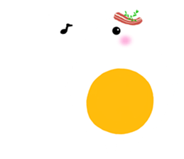 Invisible Egg Baby sticker #15824667