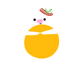 Invisible Egg Baby sticker #15824668