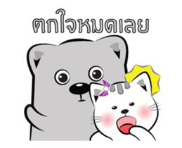 Cat-ty & Bear-ry + sticker #15824921