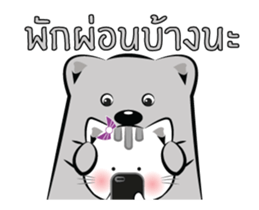 Cat-ty & Bear-ry + sticker #15824922