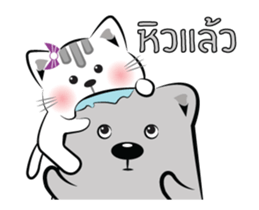 Cat-ty & Bear-ry + sticker #15824925