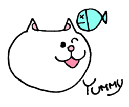 Cat 1 sticker #15825211
