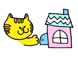 Cat 1 sticker #15825212
