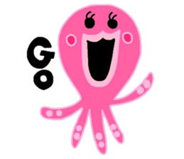 Octopus octopus. sticker #15825261