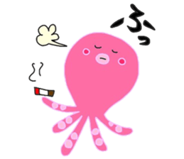 Octopus octopus. sticker #15825268