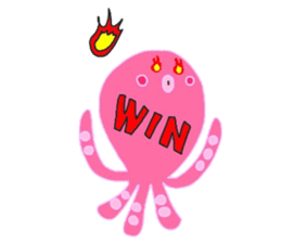 Octopus octopus. sticker #15825274