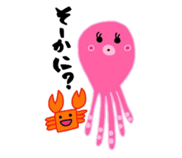 Octopus octopus. sticker #15825285