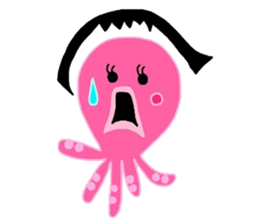 Octopus octopus. sticker #15825294