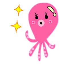 Octopus octopus. sticker #15825295