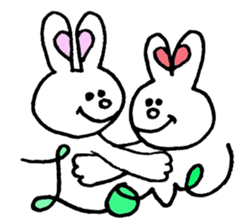 Bunny 1 sticker #15825309