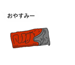 The camp design2 sticker #15825632