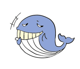 Q Whale sticker #15825744