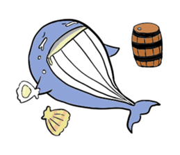 Q Whale sticker #15825745