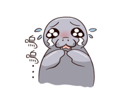 manatee - Nice to meet you sticker #15825767