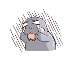 manatee - Nice to meet you sticker #15825768