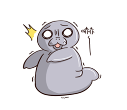 manatee - Nice to meet you sticker #15825778