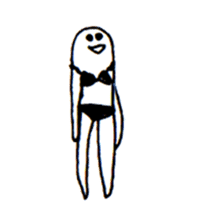 help to day off silent ver. sticker #15825821