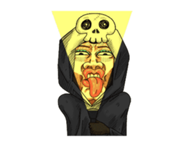 Men with pink hearts (v.3) sticker #15825862