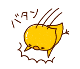 Rustic bear. Chick set. sticker #15825954