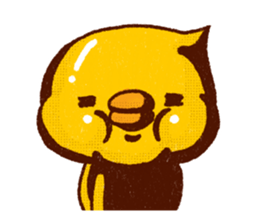 Rustic bear. Chick set. sticker #15825961