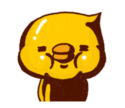 Rustic bear. Chick set. sticker #15825961