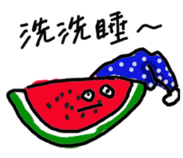 Emotional fruits sticker #15825998