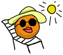 Emotional fruits sticker #15826015