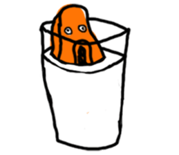 Emotional fruits sticker #15826018