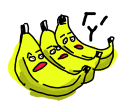 Emotional fruits sticker #15826023