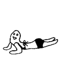 help to day off 2 silent ver. sticker #15826127