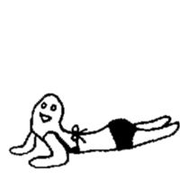 help to day off 2 silent ver. sticker #15826127