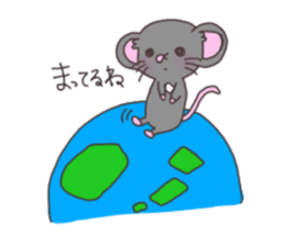 rat and monkey sticker #15826211