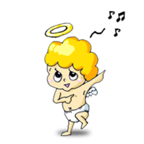 messenger of a god Angel silent ver. sticker #15826414